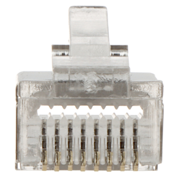 WTYK MODULARNY PRZELOTOWY EKRANOWANY RJ45T-EKRAN*P100 TYP EZ